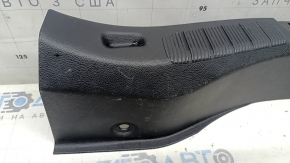 Накладка проема багажника Ford Fusion mk5 17-20 черная, царапины