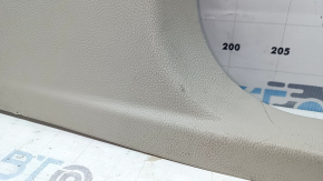 Накладка центральной стойки нижняя правая Ford Fusion mk5 17-20 серая, под чистку, царапины