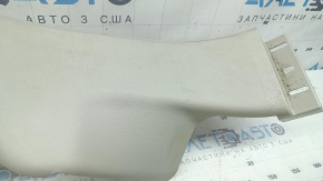 Накладка задней стойки нижняя левая Ford Fusion mk5 13-20 серая, царапины, под чистку