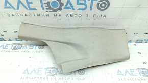 Накладка порога задняя правая Ford Fusion mk5 17-20 серая, царапины, под химчистку