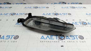 Протитуманна фара ПТФ права Ford Fusion mk5 17-20 LED, під полірування