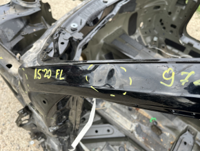 Четверть передняя левая Audi A5 F5 18-25 5D на кузове, черная, замята