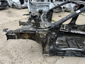Чверть передня ліва Audi A5 F5 18-25 5D на кузові, чорна, зам'ята