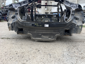 Задня панель Audi A5 F5 18-25 2 частини, на кузові, чорна