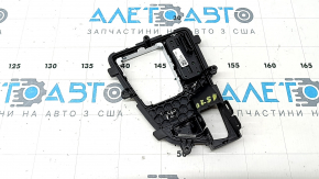 Накладка шифтера Audi A5 F5 17-25 черная, царапины, тычки на хроме