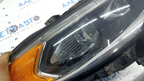 Фара передняя правая в сборе Ford Fusion mk5 17-20 LED, с DRL, под полировку, сколы