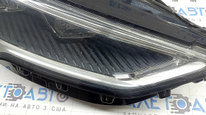 Фара передняя правая в сборе Ford Fusion mk5 17-20 LED, с DRL, под полировку, сколы
