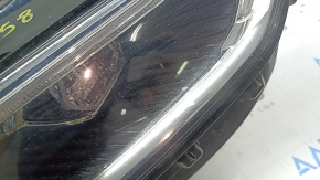 Фара передняя правая в сборе Ford Fusion mk5 17-20 LED, с DRL, под полировку, сколы