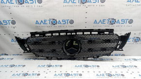 Решетка радиатора grill в сборе Mercedes W213 E 17-20 без камеры, AMG pkg