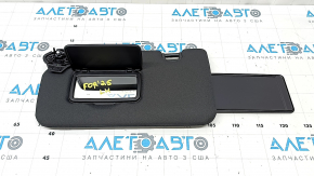 Козирок лівий Subaru Forester 25-26 без гачка, чорний