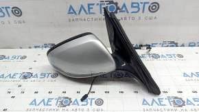 Зеркало боковое правое в сборе Mercedes W213 E 17-23 8+8+2 пинов, поворотник, подогрев, подсветка, BSM, серебро