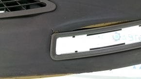 Торпедо передняя панель с AIRBAG Ford Fusion mk5 17-20 коричневая с бежевым под start-stop, под проекцию, под динамик, стянулась кожа, надрыв, сломано крепление