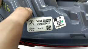 Фонарь левый Mercedes W213 E 17-20