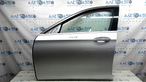 Дверь в сборе передняя левая Mercedes W213 E 17-23 серебро 775, keyless, тычка