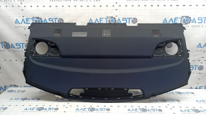 Полка задняя Mercedes W213 E 300/350 17-20 черная без шторки, Burmester, с заглушкой и накладкой, выгоревшая