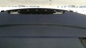 Полка задняя Mercedes W213 E 300/350 17-20 черная без шторки, Burmester, с заглушкой и накладкой, выгоревшая