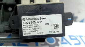 Датчик відкриття багажника ногою Mercedes W213 E 17-23 в зборі з кронштейном, AMG pkg