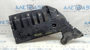 Захист переднього бампера Ford Fusion mk5 17-20 лівий, потертий, надломи, немає фрагмента