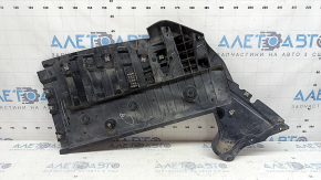 Захист переднього бампера Ford Fusion mk5 17-20 правий, потертий, надламаний