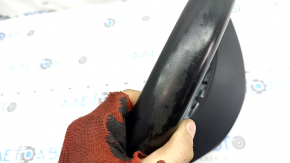 Руль голый Mercedes W213 E 300/400/43 17-18 под лепестки с подогревом, кожа черная, потерт