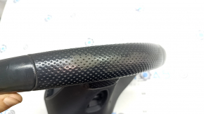 Руль голый Mercedes W213 E 300/400/43 17-18 под лепестки с подогревом, кожа черная, потерт