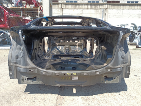Задня панель Ford Fusion mk5 13-20 на кузові, чорна