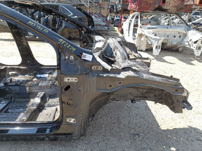 Чверть передня права Ford Fusion mk5 13-20 plug-in з кронштейном, на кузові, чорна