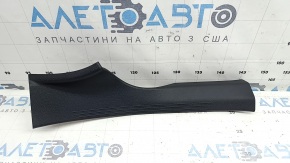 Накладка порога ззаду права внутрішня Mercedes W213 E 17-23 чорна, подряпини