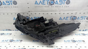 Фара передняя правая Toyota Highlander 21-26 LED, без DRL, темная, под полировку, царапины