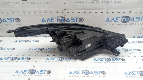 Фара передняя левая Toyota Highlander 21-26 LED, без DRL, темная, под поливовку, потерта