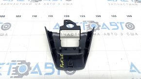 Накладка руля нижняя Subaru Forester 25-26 черная
