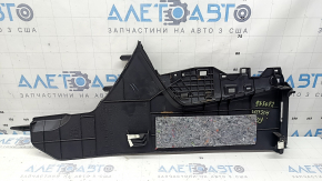 Накладка центральной консоли боковая нижняя правая Toyota Highlander 20-26 черная, царапины