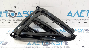 Накладка заднего фонаря на бампере левая Kia Forte 19-24 4d