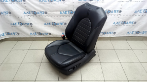 Водійське сидіння Toyota Highlander 22-23 з airbag, електричне, підігрів, шкіра чорна, XLE, заломи на шкірі