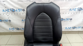 Пассажирское сиденье Toyota Highlander 22-23 с airbag, электрическое, подогрев, кожа черная, XLE, под химчистку