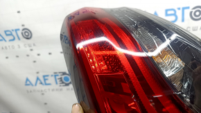 Ліхтар зовнішній крило лівий Toyota Highlander 20-23 LED, подряпини