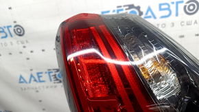 Ліхтар зовнішній крило лівий Toyota Highlander 20-23 LED, подряпини