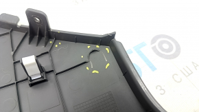 Накладка центральной консоли верхняя правая Hyundai Santa Fe 24-26 передняя, серая, сломано крепление, треснута