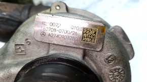 Турбіна в зборі з колектором Mercedes W213 E 300 17-19 2.0T 54к