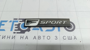 Емблема напис "F Sport" двері багажника Lexus UX200 UX250h 19-21