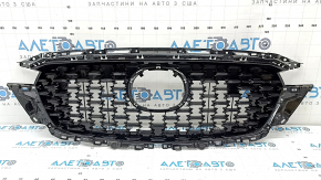 Решітка радіатора grill Mazda CX-5 22-25 Black під радар, зламане кріплення