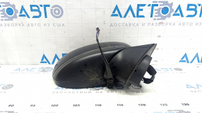 Зеркало боковое правое в сборе Mazda CX-5 17-25 6 пинов, BSM, подогрев, поворотник, синее, тычки