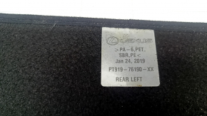 Килимок салону тканина задній лівий Lexus UX200 UX250h 19-23 чорний