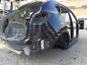 Четверть крыло задняя правая Mazda CX-5 17-25 на кузове, синяя