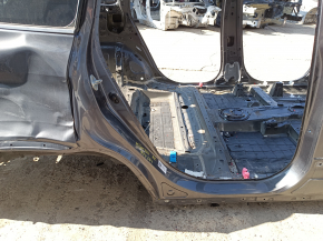 Закат крыла заднего правого Toyota Highlander 20-26 под BSM, графит, на кузове