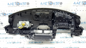 Торпедо передня панель з AIRBAG Mazda CX-5 17-25 чорна, з дефлекторами