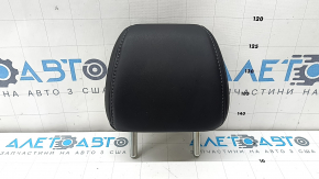Подголовник 2 ряда левый Mazda CX-5 17-23 кожа черная, серая строчка