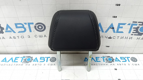 Подголовник 2 ряда левый Mazda CX-5 17-23 кожа черная, серая строчка