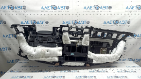 Торпедо передня панель AIRBAG Kia Sorento 21-24 HEV, PHEV шкіра чорна