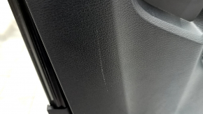 Водительское сидение Mazda CX-5 19-23 с airbag, электрическое, кожа черная комбинированная с алькантарой, серая строчка, подогрев, под чистку, примято, царапины на накладке